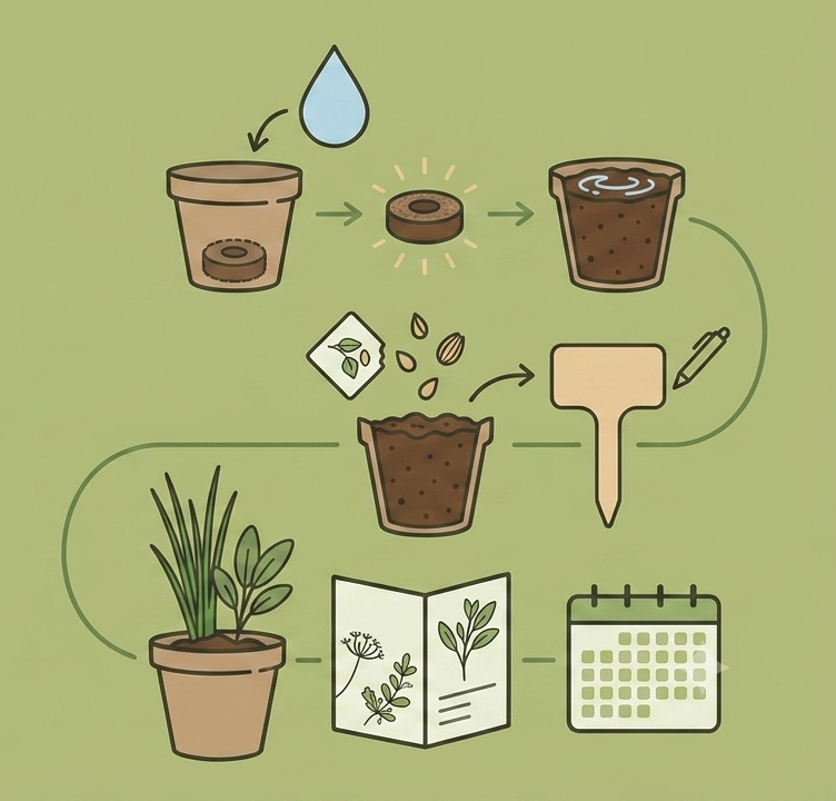 Kit Horta de Aromáticas