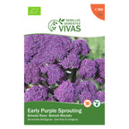 Brócolo Early Purple Sprouting – frente
