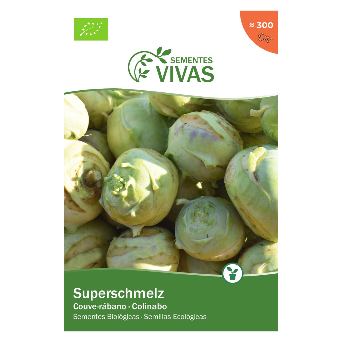 Couve-rábano Superschmelz – frente