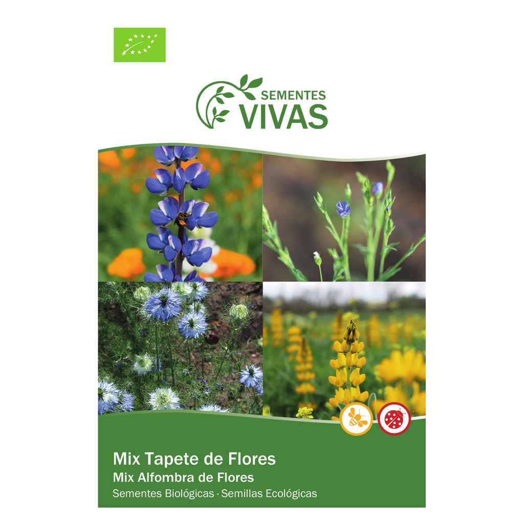 Mezcla Alfombra de Flores – sobre, parte delantera