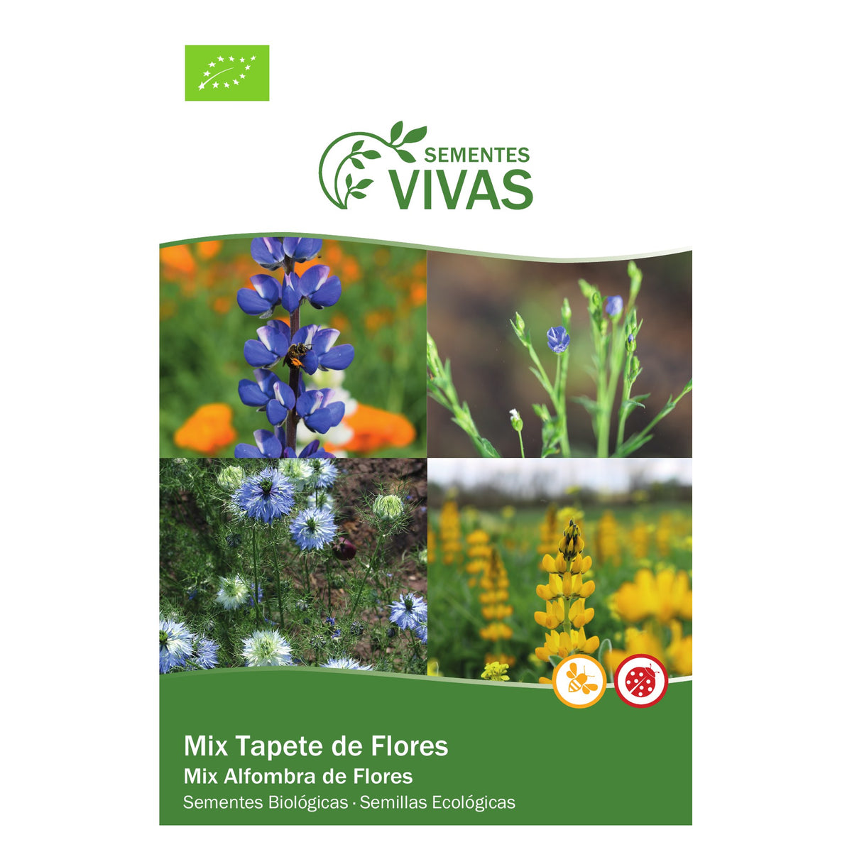 Mezcla Alfombra de Flores – sobre, parte delantera
