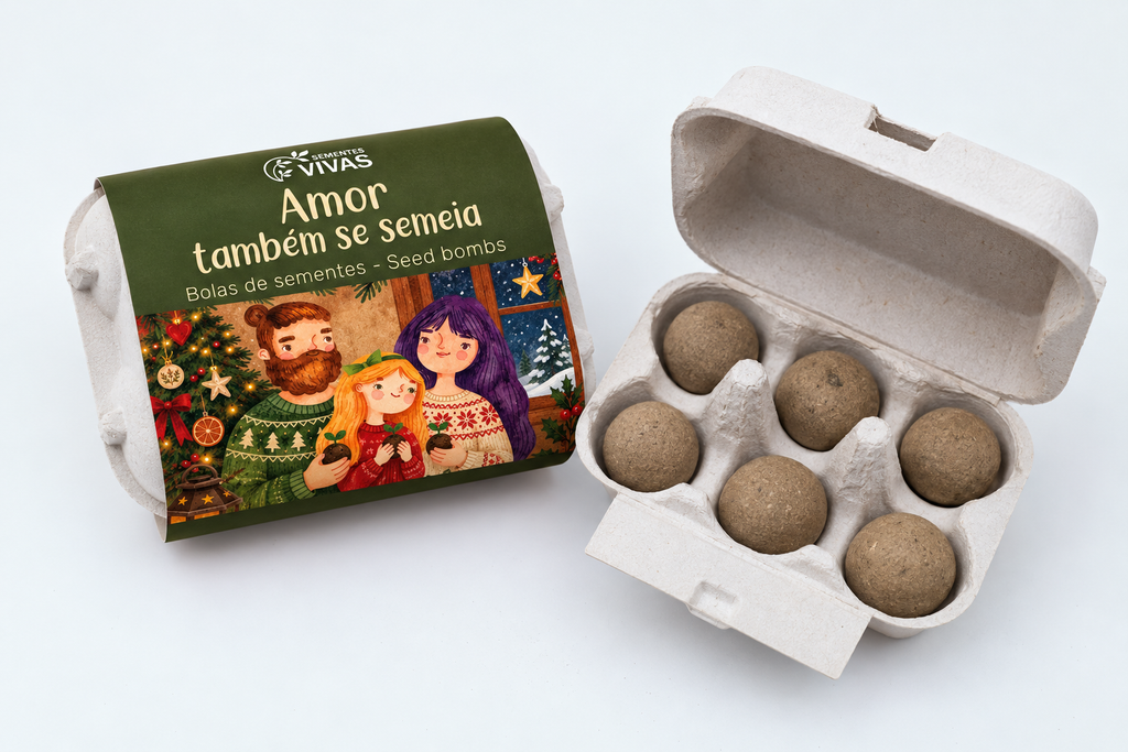 Amor também se semeia - Bombas de Sementes, edição especial de Natal