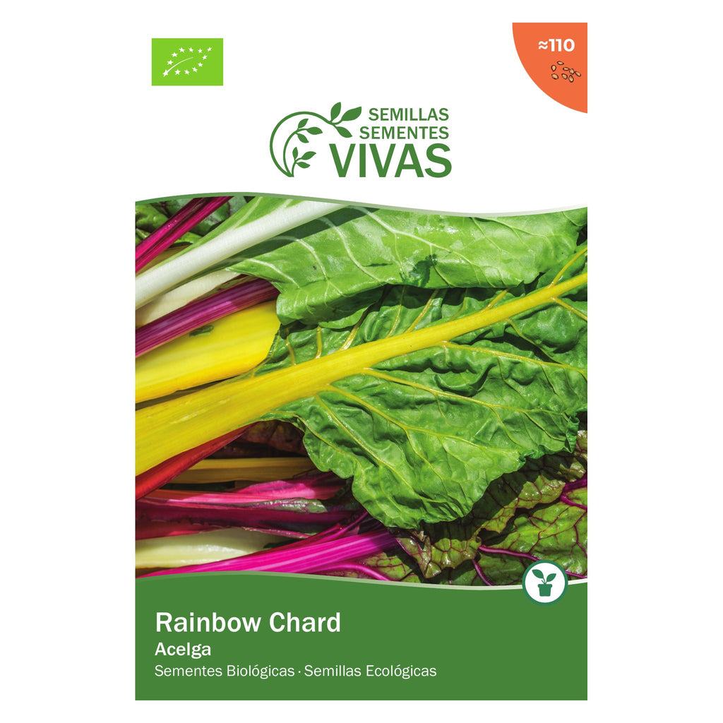 Acelga Multicolor Rainbow Chard – frente
