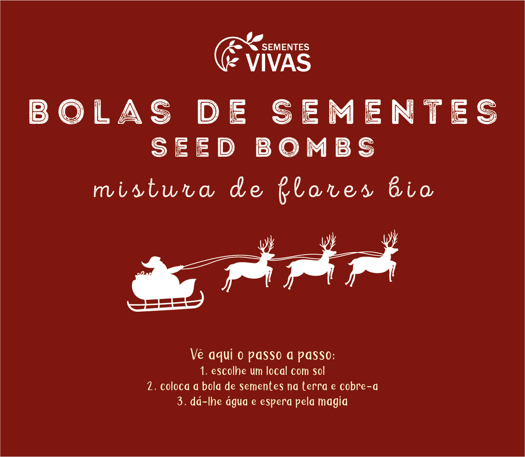 Partilhar é amar - Bombas de Sementes