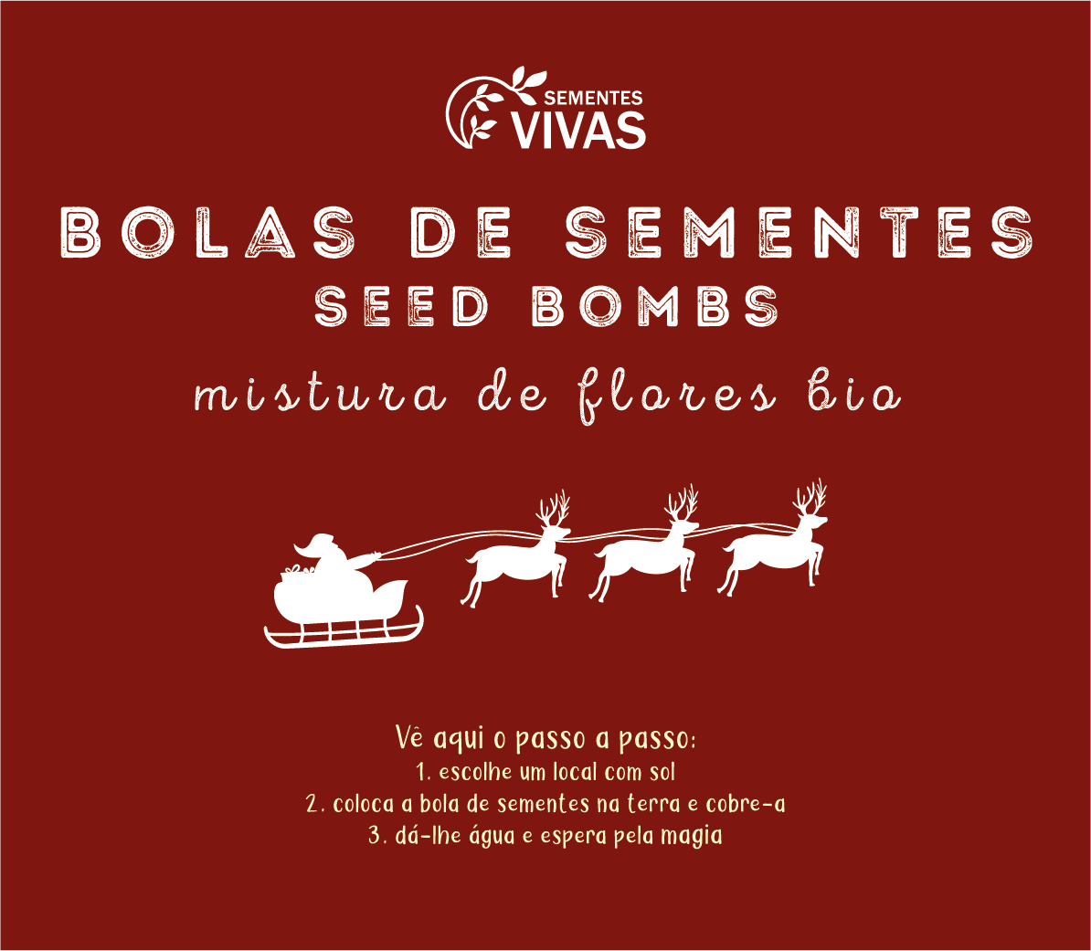 Partilhar é amar - Bombas de Sementes
