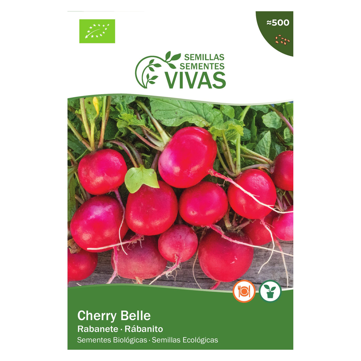 Rabanete Cherry Belle – frente