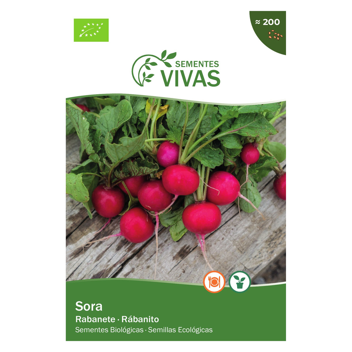 Rabanete Sora – frente